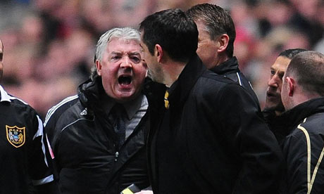 Joe Kinnear, pictured in January 2009, before he was taken ill with heart problems